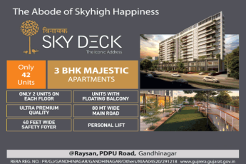 Presenting the abode of skyhigh happiness at Vinayak Skydeck, Ahmedabad